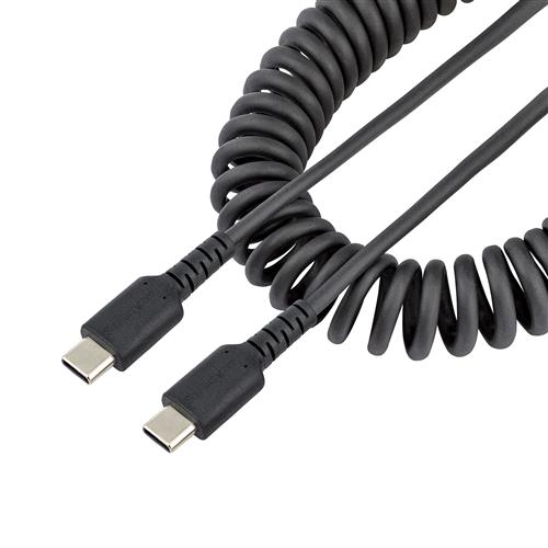 USB C Charging Cable - 50cm (20in) Coiled USB C Charging Cable - 50cm (20in) Coiled